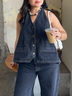 Lioness denim top
